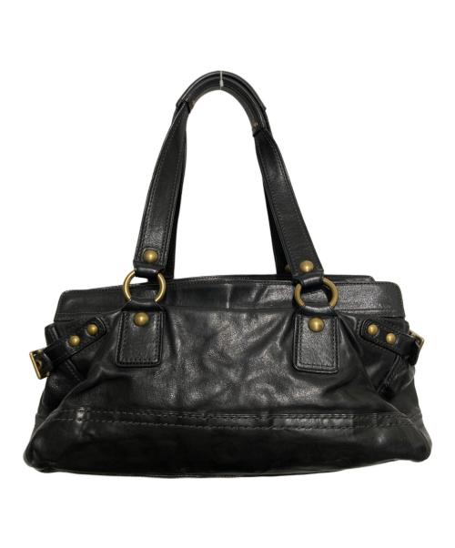 COACH（コーチ）COACH (コーチ) ターンロックサッチェルショルダーバッグ ブラックの古着・服飾アイテム