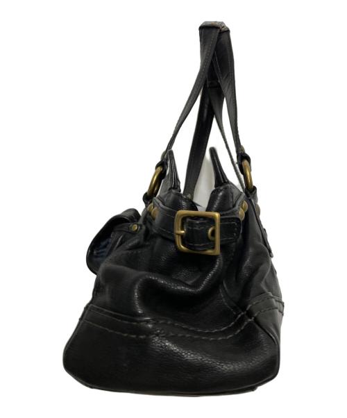 COACH（コーチ）COACH (コーチ) ターンロックサッチェルショルダーバッグ ブラックの古着・服飾アイテム