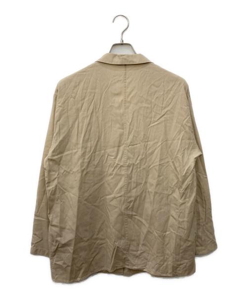 Spick and Span（スピック＆スパン）Spick and Span (スピック＆スパン) シアーコットンツイルルーズジャケット ベージュ サイズ:FREEの古着・服飾アイテム