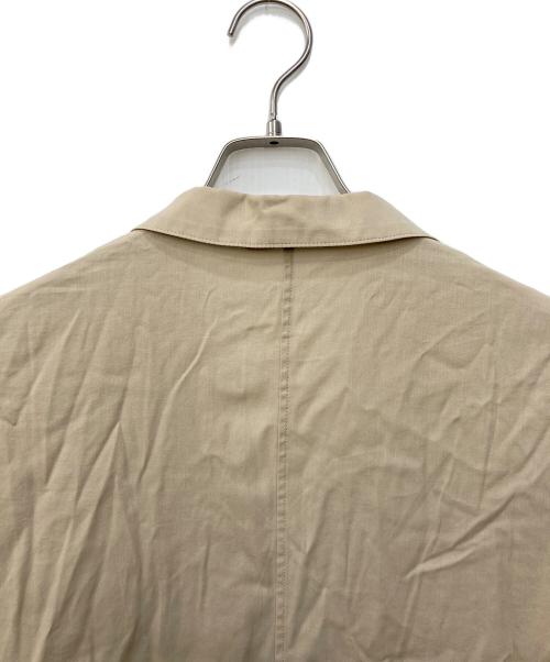 Spick and Span（スピック＆スパン）Spick and Span (スピック＆スパン) シアーコットンツイルルーズジャケット ベージュ サイズ:FREEの古着・服飾アイテム