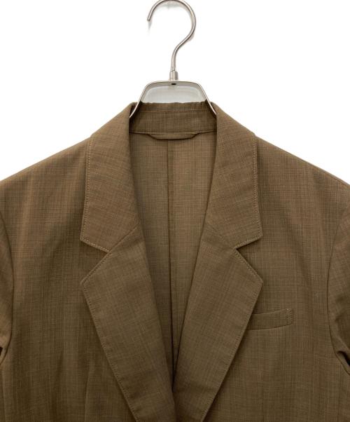 Spick and Span（スピック＆スパン）Spick and Span (スピック＆スパン) ドライシアークロス2Bジャケット ブラウン サイズ:FREEの古着・服飾アイテム