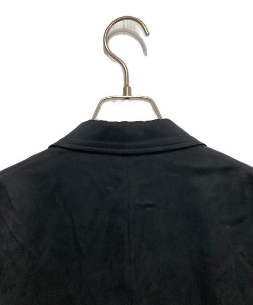 Demi-Luxe Beams（デミルクス ビームス）Demi-Luxe BEAMS (デミルクス ビームス) フィブリル ソフトジャケット ブラック サイズ:38の古着・服飾アイテム