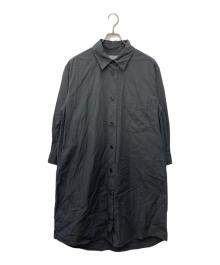 MARGARET HOWELL（マーガレットハウエル）の古着「シャツワンピース」｜グレー