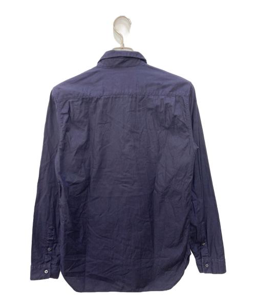 C.P COMPANY（シーピーカンパニー）C.P COMPANY (シーピーカンパニー) ラウンドカラー比翼シャツ ネイビー サイズ:Sの古着・服飾アイテム