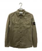 STONE ISLANDストーンアイランド）の古着「Button Up Overshirt」｜グリーン