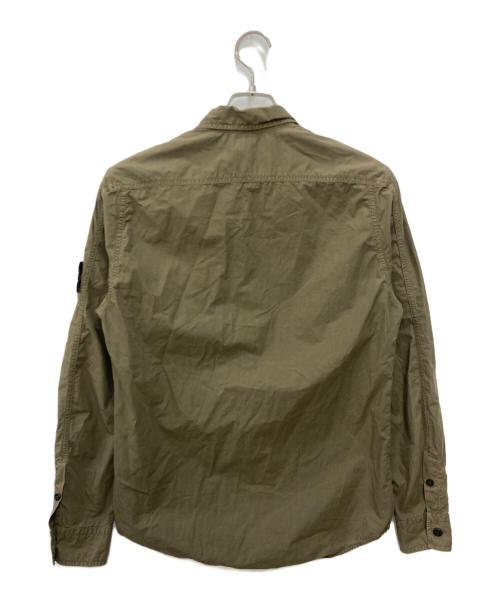 STONE ISLAND（ストーンアイランド）STONE ISLAND (ストーンアイランド) Button Up Overshirt グリーン サイズ:Sの古着・服飾アイテム