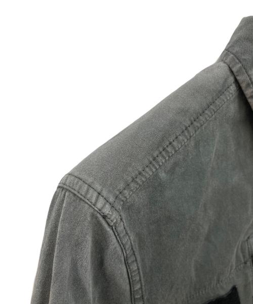 STONE ISLAND（ストーンアイランド）STONE ISLAND (ストーンアイランド) Garment Dyed Multi Pocket Jacket グリーン サイズ:Sの古着・服飾アイテム