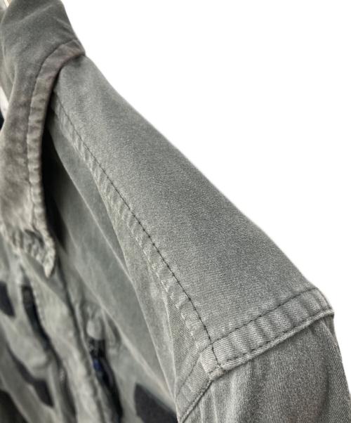 STONE ISLAND（ストーンアイランド）STONE ISLAND (ストーンアイランド) Garment Dyed Multi Pocket Jacket グリーン サイズ:Sの古着・服飾アイテム