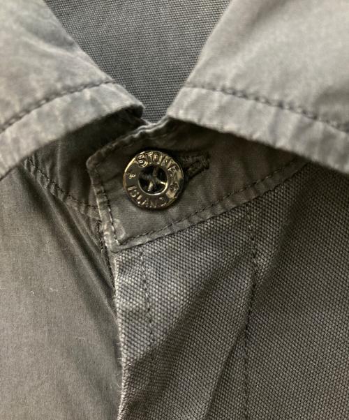 STONE ISLAND（ストーンアイランド）STONE ISLAND (ストーンアイランド) ゴーストピース ダブルZIP シャツ ジャケット ネイビー サイズ:Sの古着・服飾アイテム