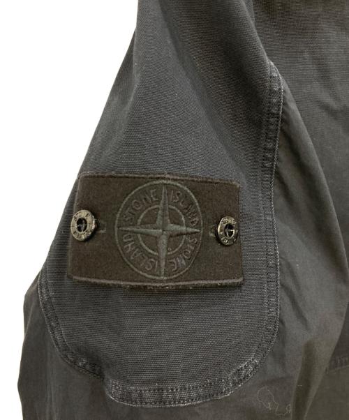 STONE ISLAND（ストーンアイランド）STONE ISLAND (ストーンアイランド) ゴーストピース ダブルZIP シャツ ジャケット ネイビー サイズ:Sの古着・服飾アイテム