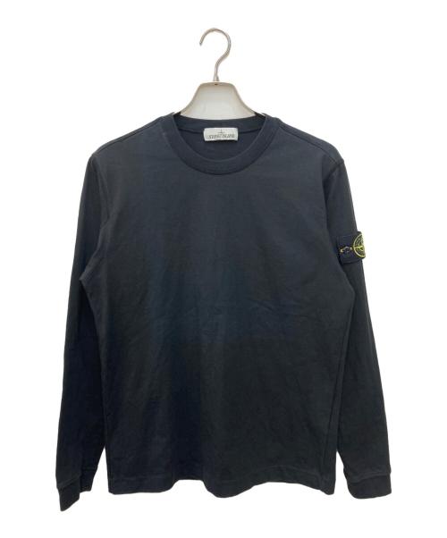 STONE ISLAND（ストーンアイランド）STONE ISLAND (ストーンアイランド) CREW NECK SWEAT SHIRT ブラック サイズ:Sの古着・服飾アイテム
