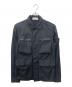 STONE ISLAND（ストーンアイランド）の古着「Tela Paracadute Multipocket Overshirt」｜ブラック
