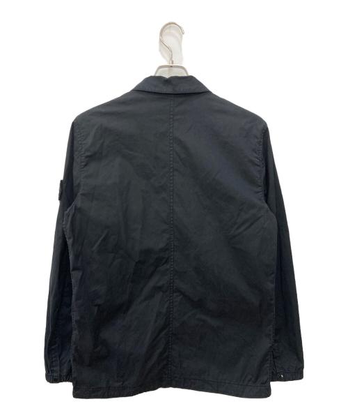 STONE ISLAND（ストーンアイランド）STONE ISLAND (ストーンアイランド) ZIP SHIRTS BLOUSON ブラック サイズ:Sの古着・服飾アイテム
