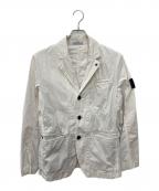STONE ISLANDストーンアイランド）の古着「Garment Dyed Button Blazer Jacket」｜ホワイト