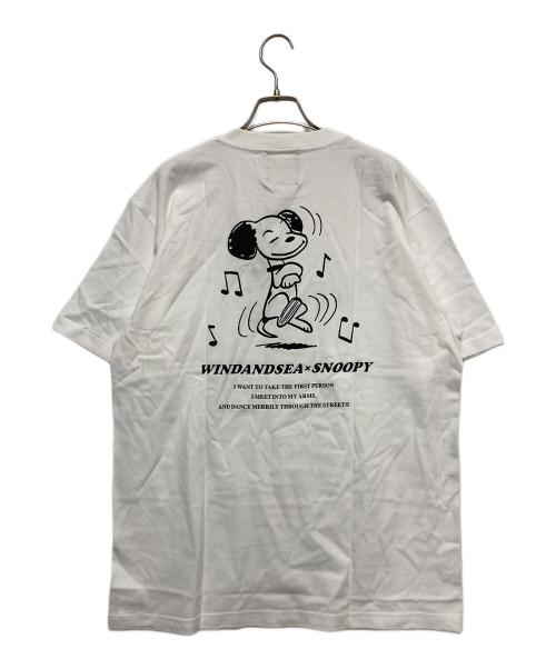 WIND AND SEA（ウィンダンシー）WIND AND SEA (ウィンダンシー) PEANUTS (ピーナッツ) Vintage PEANUTS✖WDS Tee ホワイト サイズ:L 未使用品の古着・服飾アイテム