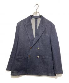 GOOVI（グービ）の古着「ダブルデニムジャケット」｜インディゴ