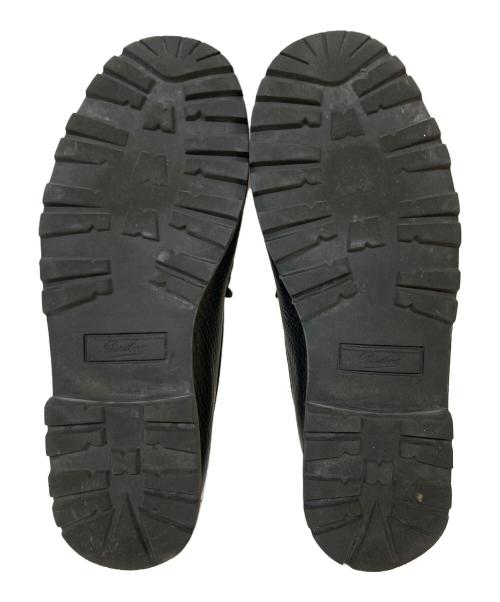 PARABOOT（パラブーツ）PARABOOT (パラブーツ) CORAUX FOULレザーコインローファー ブラック サイズ:7の古着・服飾アイテム