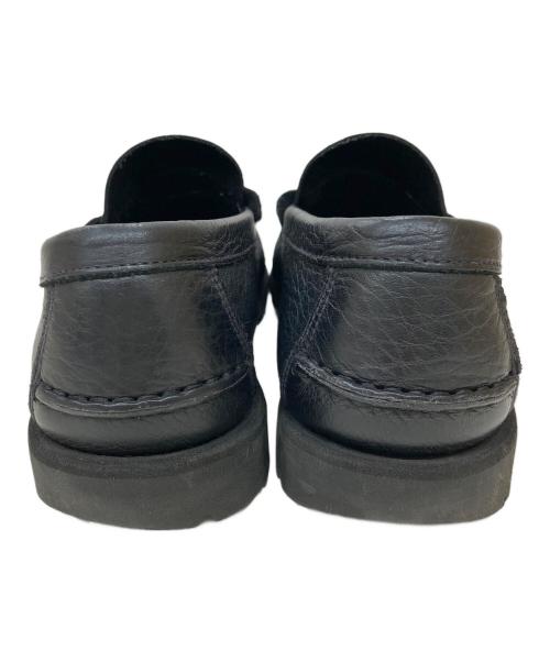PARABOOT（パラブーツ）PARABOOT (パラブーツ) CORAUX FOULレザーコインローファー ブラック サイズ:7の古着・服飾アイテム