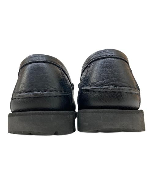 PARABOOT（パラブーツ）PARABOOT (パラブーツ) CORAUX FOULレザーコインローファー ブラック サイズ:7の古着・服飾アイテム