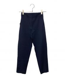 JENNE（ジェンヌ）の古着「サイドボタンサマーパンツ」｜ネイビー