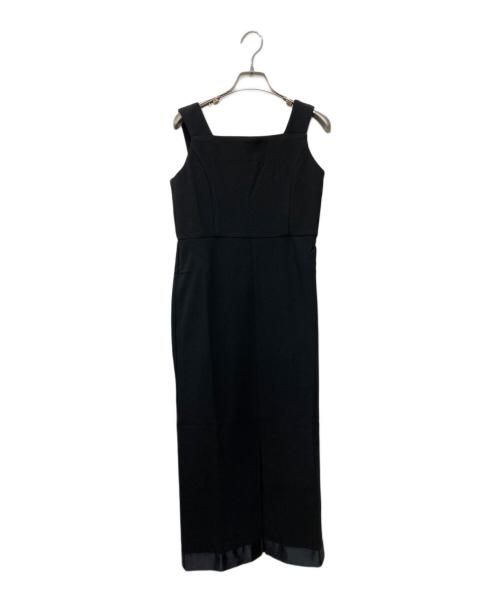 JENNE（ジェンヌ）JENNE (ジェンヌ) リトルブラック 裾リボンワンピース ブラック サイズ:S 未使用品の古着・服飾アイテム
