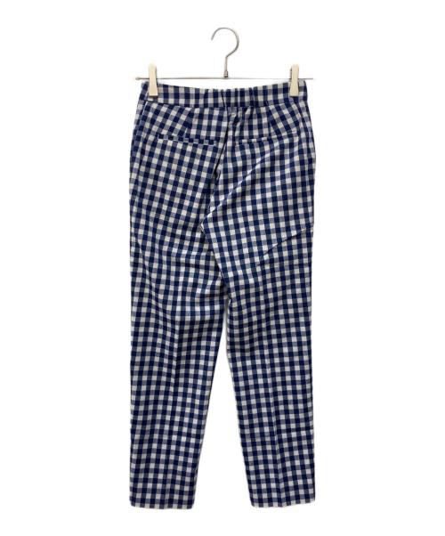 JENNE（ジェンヌ）JENNE (ジェンヌ) ギンガムチェックサマーパンツ ネイビー サイズ:XSの古着・服飾アイテム