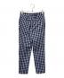 JENNE (ジェンヌ) ギンガムチェックサマーパンツ ネイビー サイズ:XS：5000円