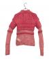 Ameri VINTAGE (アメリヴィンテージ) BUMPY SHEER DOCKING KNIT ピンク サイズ:F 未使用品：5000円