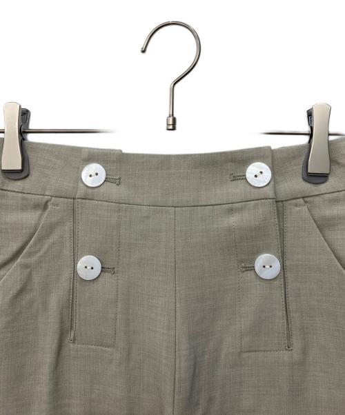 JENNE（ジェンヌ）JENNE (ジェンヌ) リネンタッチマリンパンツ ベージュ サイズ:XS 未使用品の古着・服飾アイテム