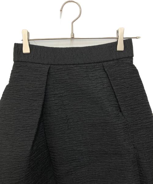JENNE（ジェンヌ）JENNE (ジェンヌ) オーガンジーボリュームスカート ブラック サイズ:Sの古着・服飾アイテム