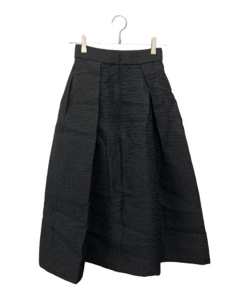 JENNE（ジェンヌ）JENNE (ジェンヌ) オーガンジーボリュームスカート ブラック サイズ:Sの古着・服飾アイテム