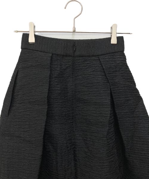 JENNE（ジェンヌ）JENNE (ジェンヌ) オーガンジーボリュームスカート ブラック サイズ:Sの古着・服飾アイテム