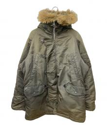 ALPHA（アルファ）の古着「N-3Bタイプコート」｜オリーブ