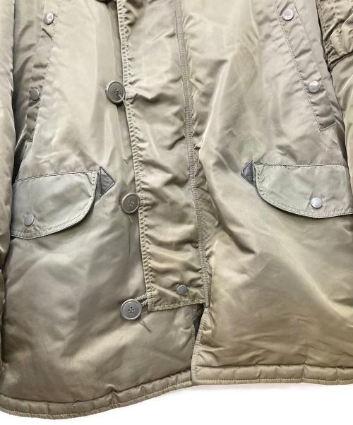 ALPHA（アルファ）ALPHA (アルファ) N-3Bタイプコート オリーブ サイズ:LARGEの古着・服飾アイテム