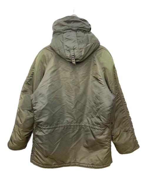 ALPHA（アルファ）ALPHA (アルファ) N-3Bタイプコート オリーブ サイズ:LARGEの古着・服飾アイテム