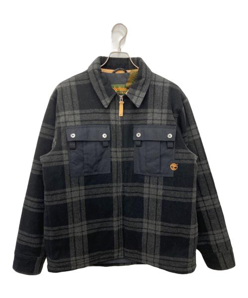 Timberland（ティンバーランド）Timberland (ティンバーランド) ウールジャケット ブラック サイズ:Mの古着・服飾アイテム