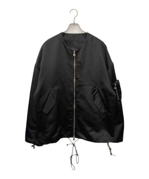 Lui's（ルイス）Lui's (ルイス) ITTI (イッチ) OVER-MA1 ブラック サイズ:FREEの古着・服飾アイテム