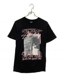 stussy（ステューシー）の古着「Conquering Lion T-Shirt」｜ブラック