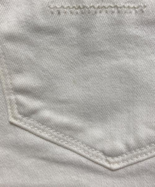 YANUK（ヤヌーク）YANUK (ヤヌーク) Lilithカットオフデニムパンツ アイボリー サイズ:SIZE W23の古着・服飾アイテム