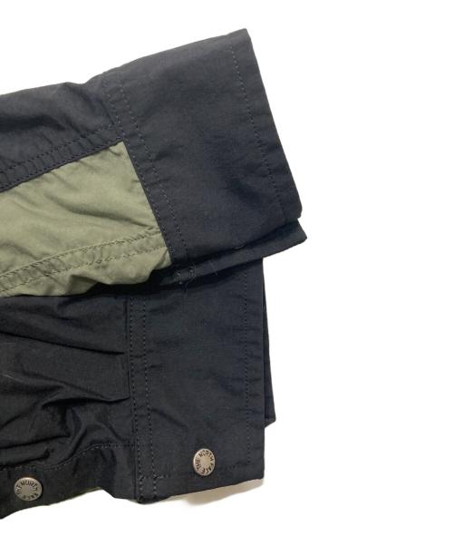 THE NORTH FACE（ザ ノース フェイス）THE NORTH FACE (ザ ノース フェイス) L/S NUPTSE SHIRT ブラック×グリーン サイズ:Lの古着・服飾アイテム