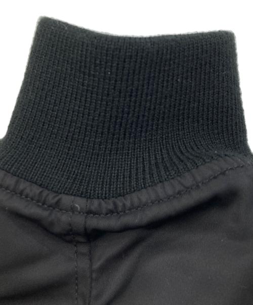 BUDS POOL（バッズプール）BUDS POOL (バッズプール) Gakkin (ガッキン) 花罰 MA-1 フライトジャケット ブラック サイズ:Mの古着・服飾アイテム