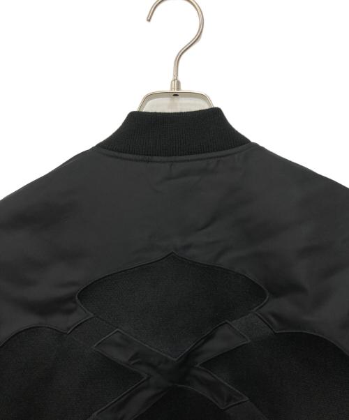 BUDS POOL（バッズプール）BUDS POOL (バッズプール) Gakkin (ガッキン) 花罰 MA-1 フライトジャケット ブラック サイズ:Mの古着・服飾アイテム