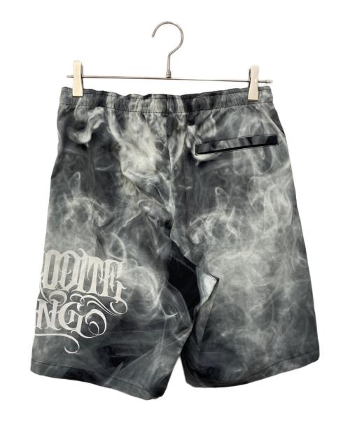 BUDS POOL（バッズプール）BUDS POOL (バッズプール) SMOKE CLASSIC SHORTS BLACK グレー サイズ:Ｍの古着・服飾アイテム