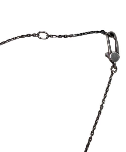 GUCCI（グッチ）GUCCI (グッチ) スクエアプレートネックレス シルバーの古着・服飾アイテム