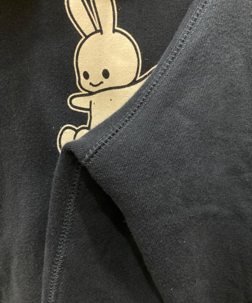 CUBE（キューブ）CUBE (キューブ) ウサギパーカー ネイビー サイズ:Ｌの古着・服飾アイテム