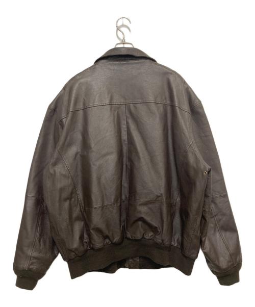 airborne（エアボーン）airborne (エアボーン) 90s A-2 レザージャケット ブラウン サイズ:不明の古着・服飾アイテム