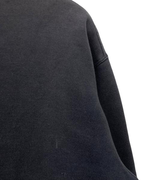 stussy（ステューシー）stussy (ステューシー) ロゴ刺繍スウェット ブラック サイズ:Ｌの古着・服飾アイテム