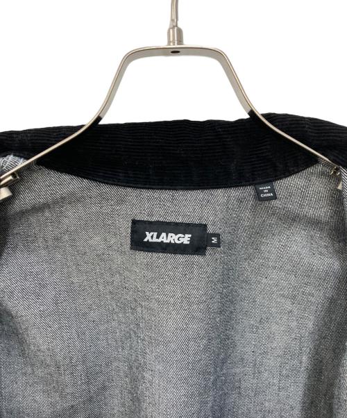 X-LARGE（エクストララージ）X-LARGE (エクストララージ) PATCHED TRUCKER JACKET インディゴ サイズ:Ｍの古着・服飾アイテム