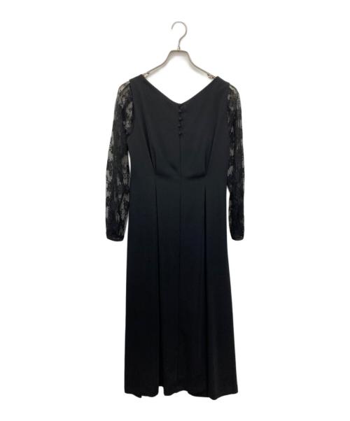 Ameri（アメリ）AMERI (アメリ) VINTAGE LACE SLEEVE REFINED DRESS ブラック サイズ:FREEの古着・服飾アイテム