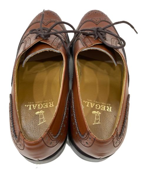 REGAL（リーガル）REGAL (リーガル) ウィングチップシューズ ブラウン サイズ:SIZE 251/2の古着・服飾アイテム